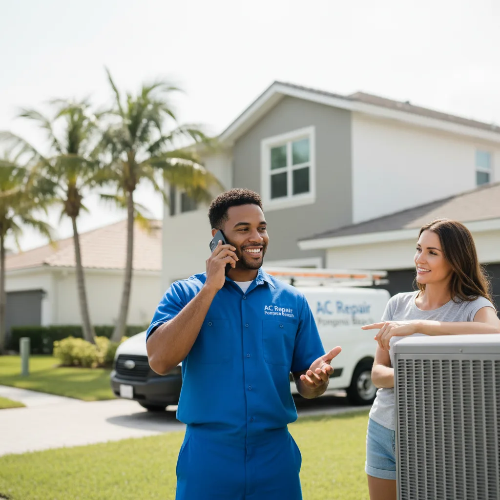 AC Repair Pompano Beach customer support in Key West